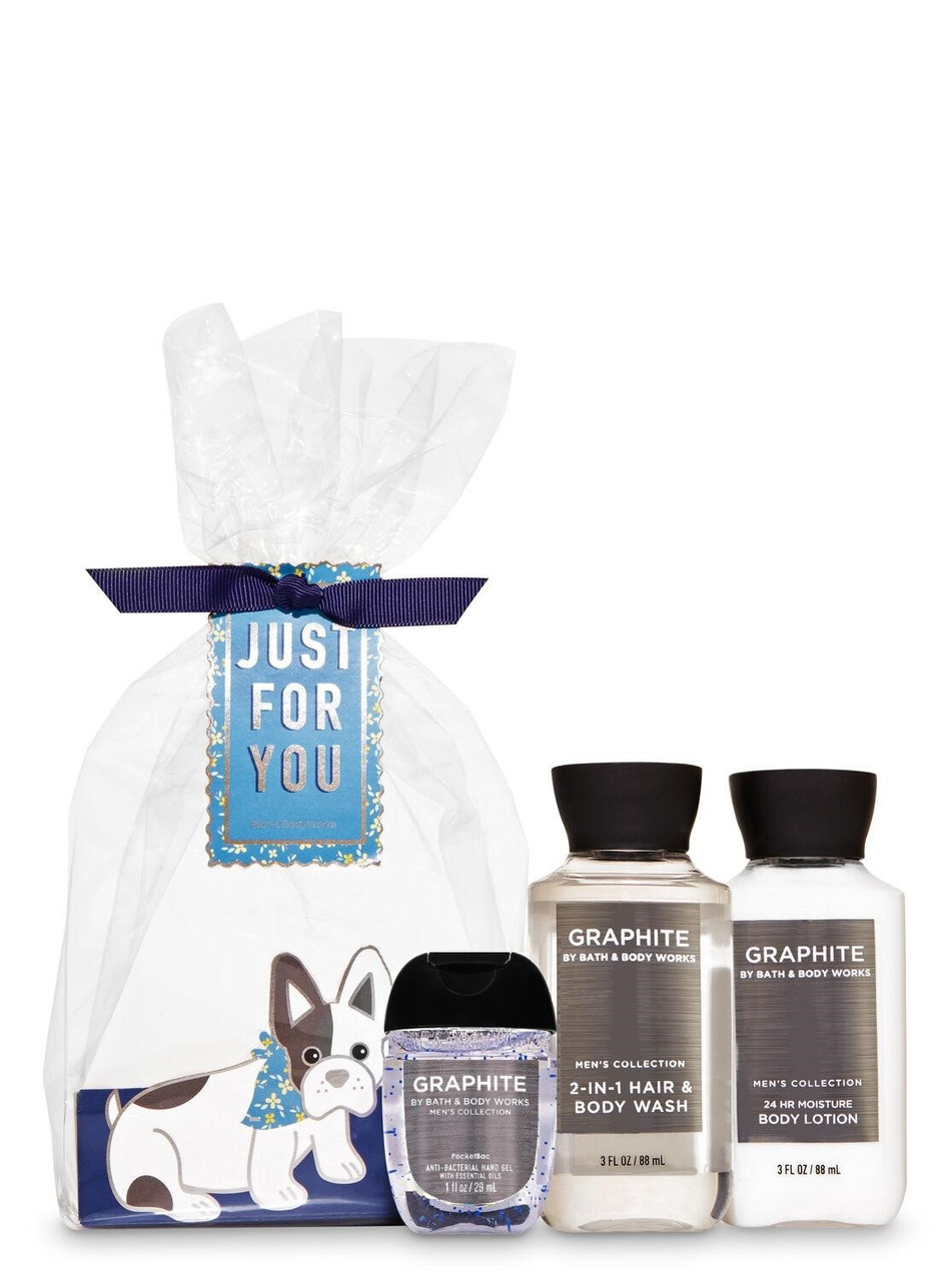 

Подарочный набор JUST FOR YOU Mini Gift Set Bath & Body Works BBW0030M 88 мл / 88 мл / 29 мл Синий