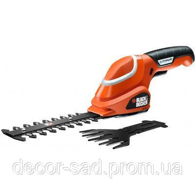 

Кусторез BLACK&DECKER GSL700KIT аккумулятоный (GSL700KIT)