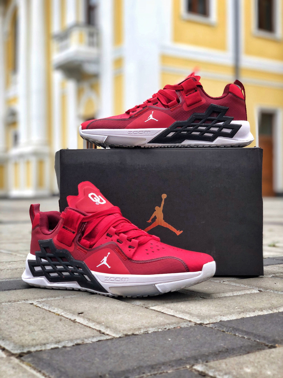 

Кроссовки мужские Nike Jordan Alpha 360 красные, Найк ДжорДан, дышащий материал, прошиты. Код Z-3052, Красный