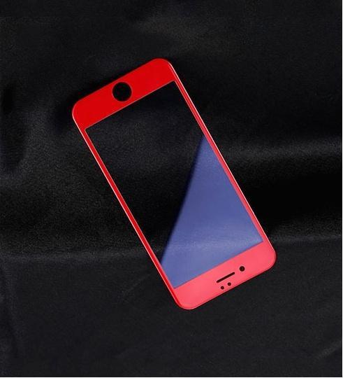 

Защитное стекло 0.26mm Gener Anti UV iPhone 7 red Remax 352920