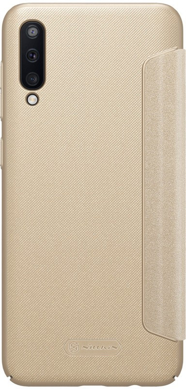 

Чехол-книжка Nillkin Sparkle Leather Case Samsung Galaxy A50 Gold #I/S, Золотой