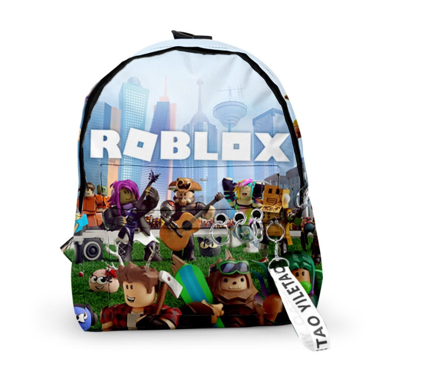 

Рюкзак городской школьный 3D-анимация Roblox Роблокс, Разные цвета