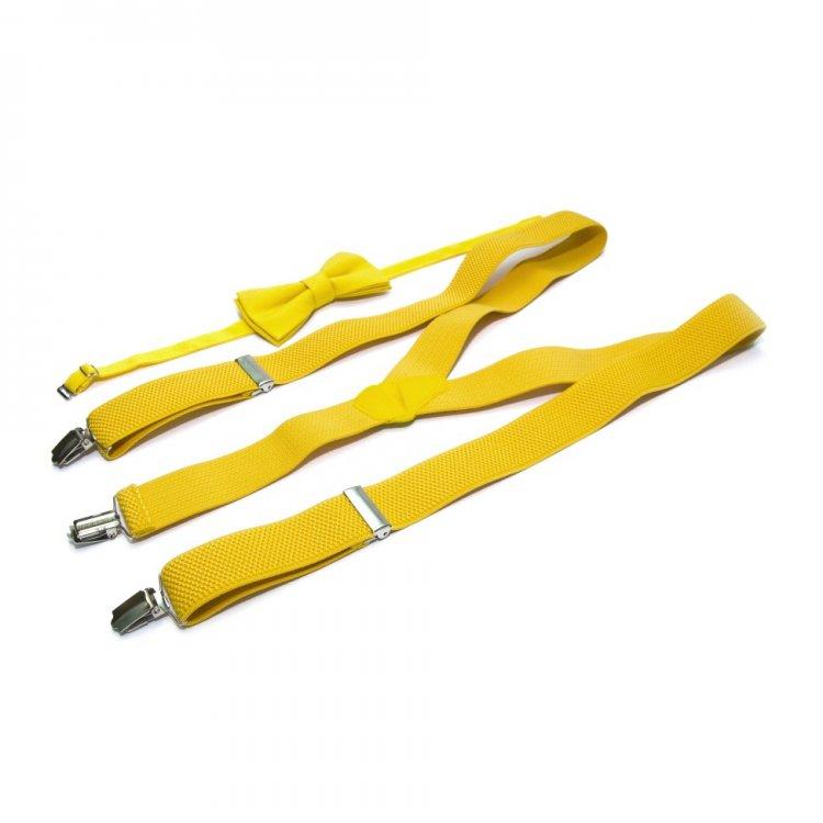 

Набор подтяжки и бабочка Gofin suspenders Abp-12010 Желтый (ABP-12010)