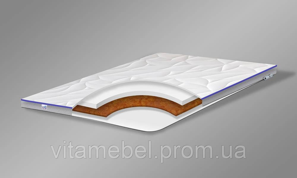 

Тонкий матрас топпер - футон «TOP AIR Hard Soft» 95x180