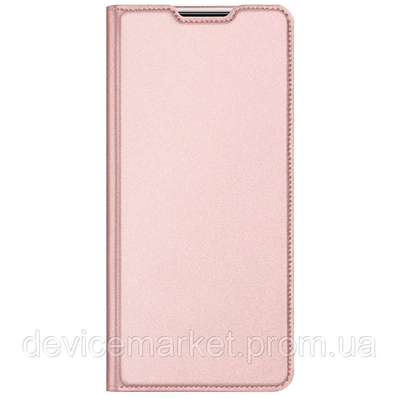 

Чехол-книжка Dux Ducis с карманом для визиток для Samsung Galaxy S21+, Rose gold