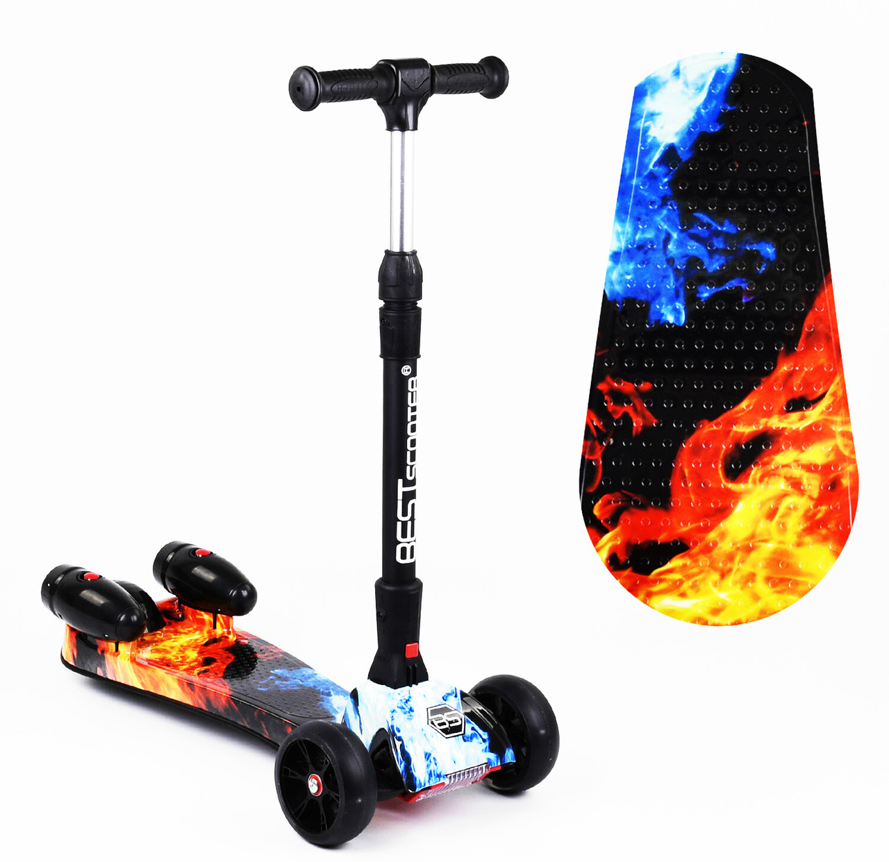 

Самокат Best Scooter MAXI FIRE AND ICE с парогенератором