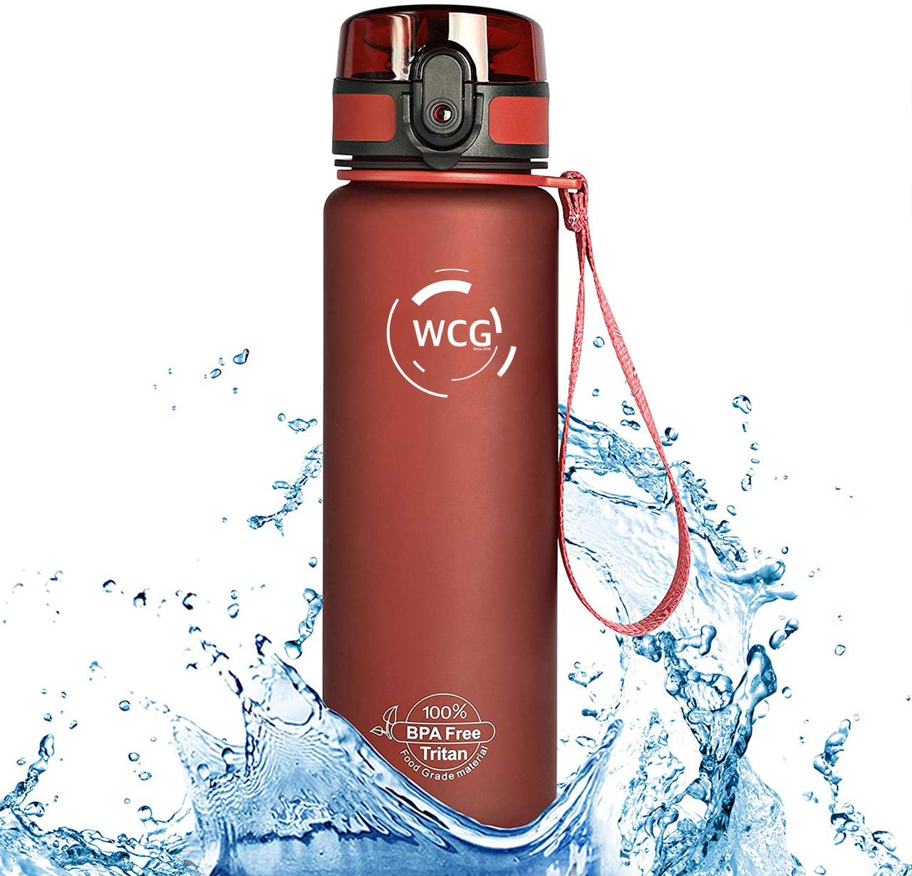 

Пляшка для води WCG Red 0.5 л