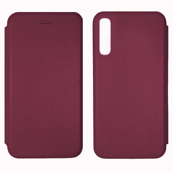 

Чехол книжка для Samsung A50s (A507) Marsala, Красный: marsala