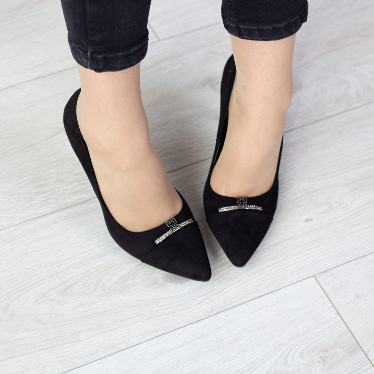 

Туфли женские Fashion Becka 2533 36 размер 23,5 см Черный