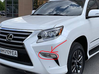 

Lexus GX460 Передние катафоты (рестайлинг, 2 шт)