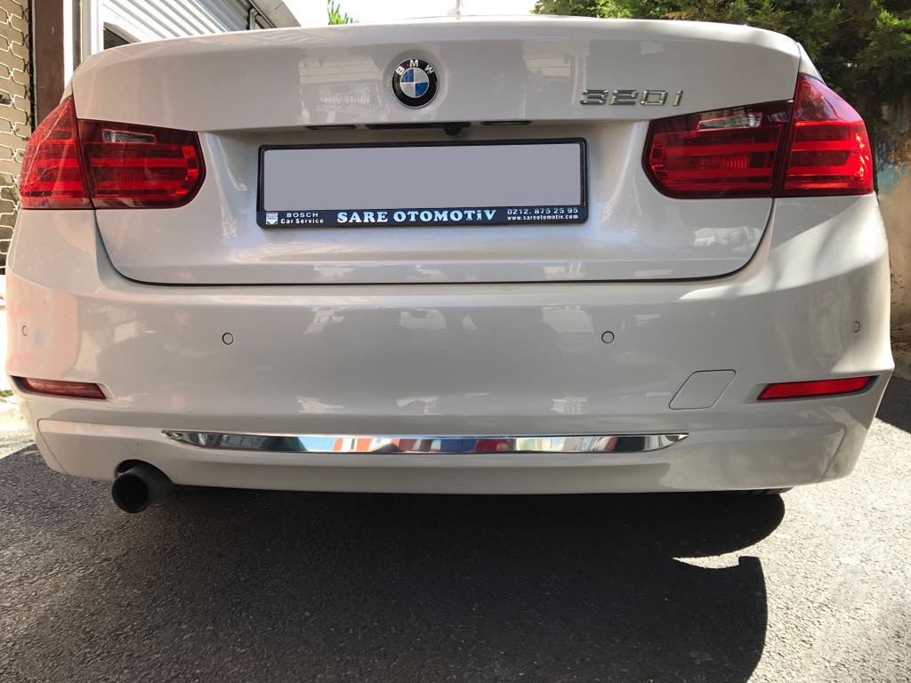 

BMW 3 серия F-30/31/34 2012-2019 гг. Кромка бампера (нерж)