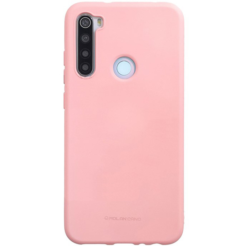 

TPU чехол Molan Cano Smooth для Xiaomi Redmi Note 8T, Розовый