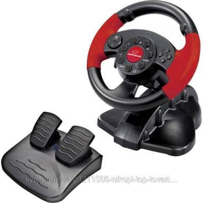 

Руль Esperanza PC/PS1/PS2/PS3 Black-Red (EG103)