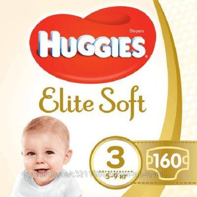 

Подгузник Huggies Elite Soft 3 (5-9 кг) 160 шт (5029054566213