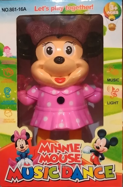 

Интерактивная игрушка Minnie Mouse Music Dance