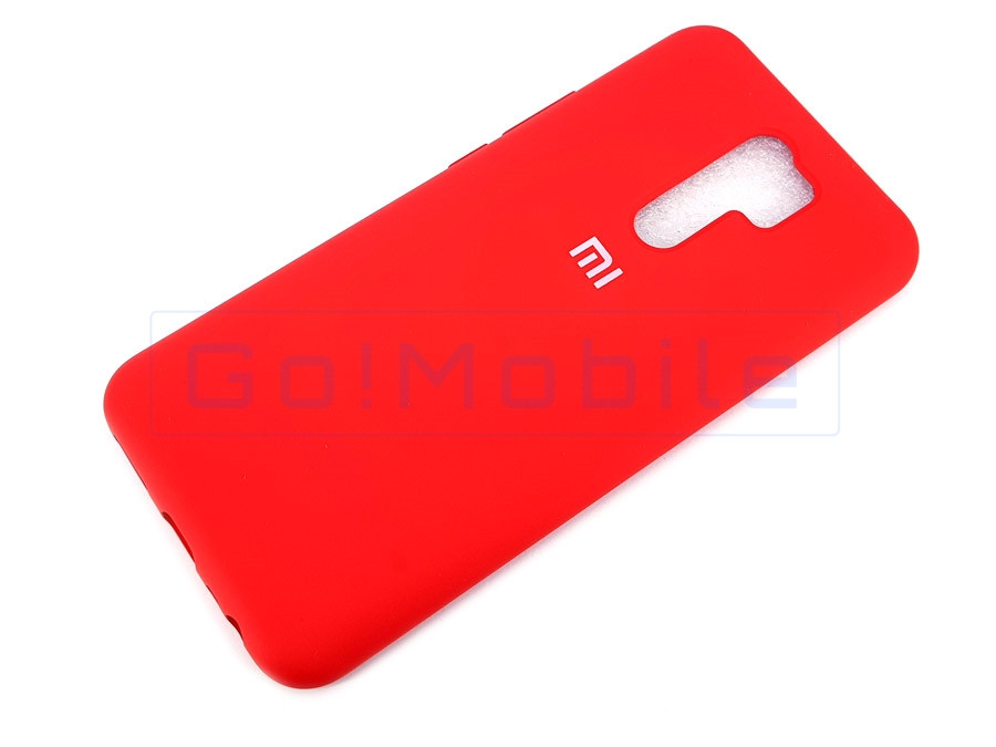 

Чехол Xiaomi Redmi 9 Silicon Case красный