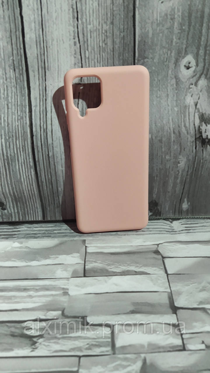 

Чохол Samsung A12/A125 Avantis Silicone case Full Pink