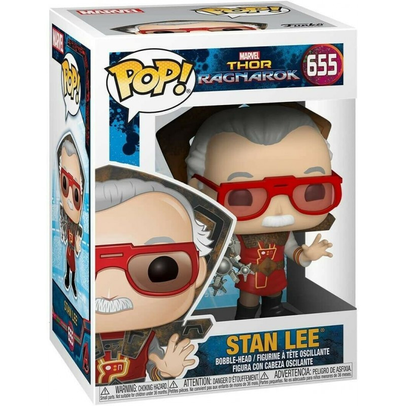 

Колекційна фігурка Funko POP! Bobble: Marvel: Stan Lee in Ragnarok Outfit