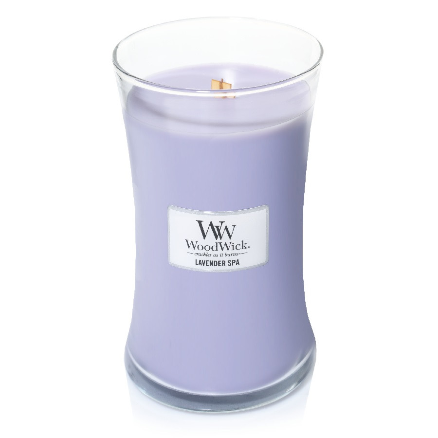 

Ароматическая свеча Woodwick Large Lavender SPA 609 г (93492E)