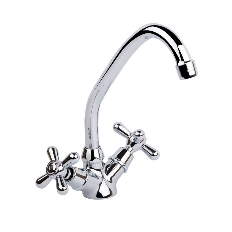 

Смеситель для кухни Q-tap Dominox CRM 271 Хром (5972)