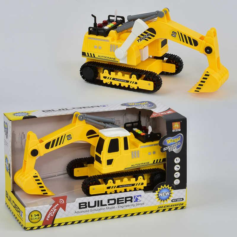 

Экскаватор Small Toys WY 380 А свет звук (2-68179), Оранжевый