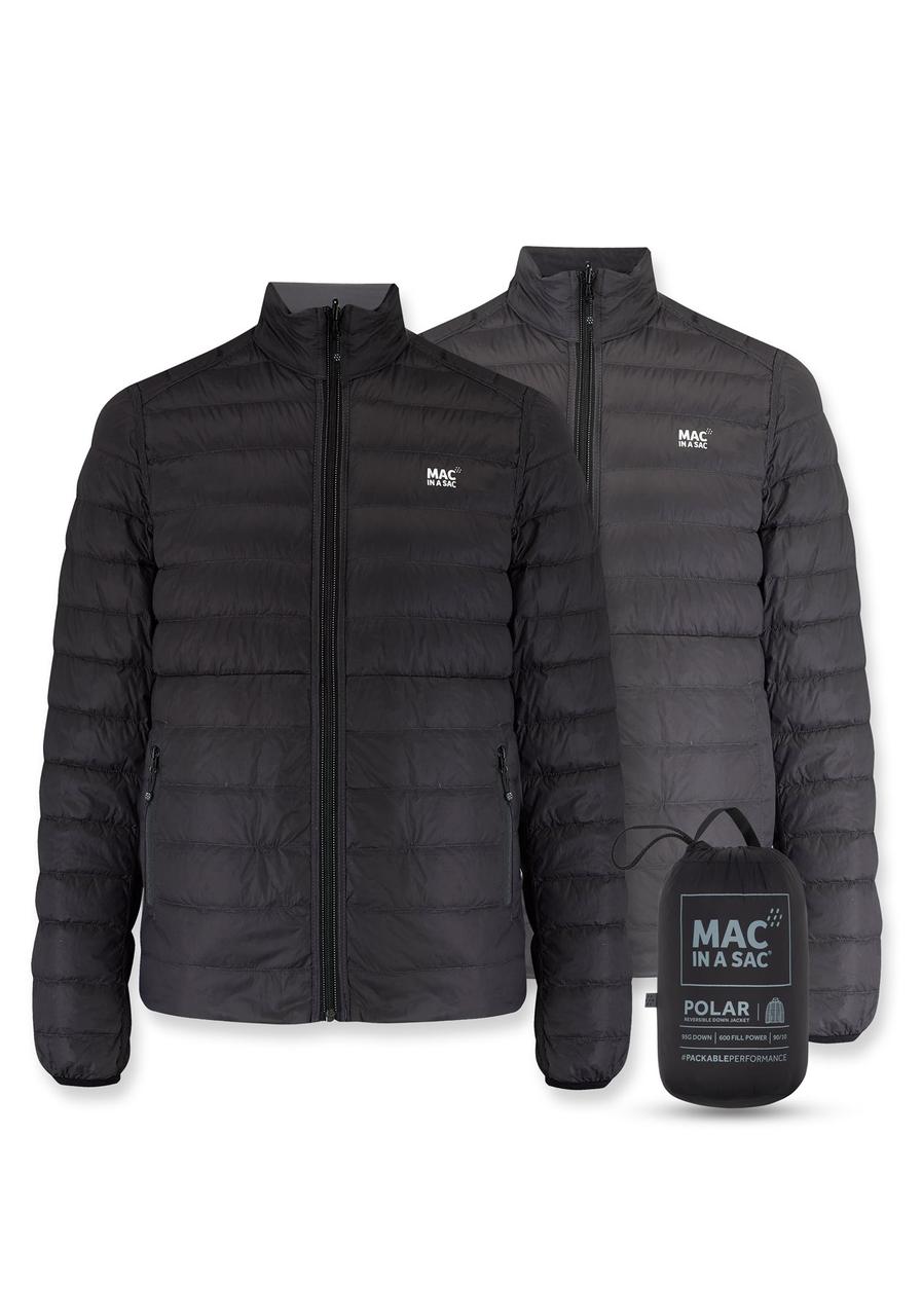 

Пуховик Mac in a Sac POLAR REVERSIBLE DOWN JACKET MEN XXL Black/Charcoal (1189JT/CHA XXL)