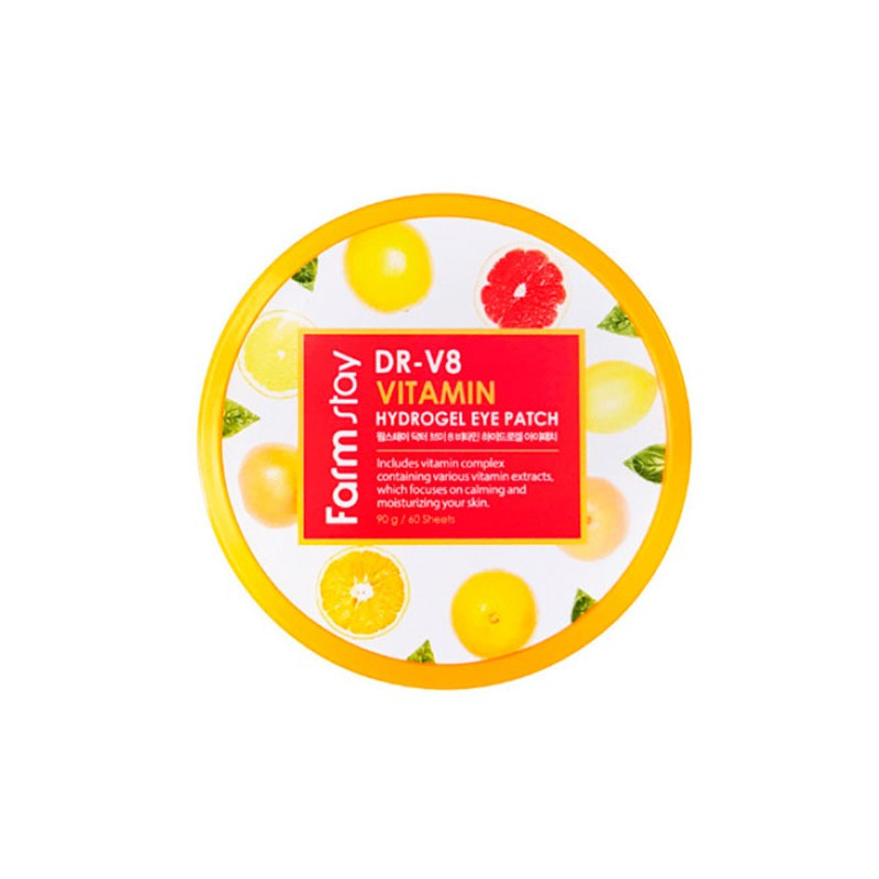 

Патчи FARMSTAY DR.V8 VITAMIN HYDROGEL EYE PATCH (SW000024)