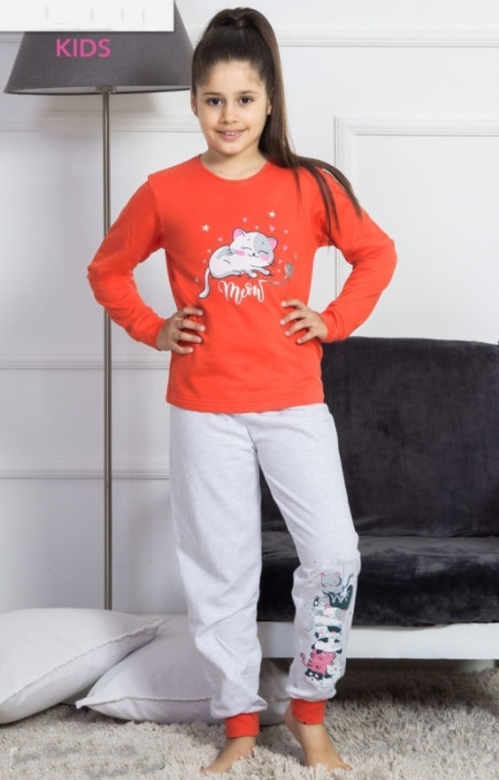 

Пижама детская для девочки байка Vienetta KIDS 280000 3/4, Разные цвета