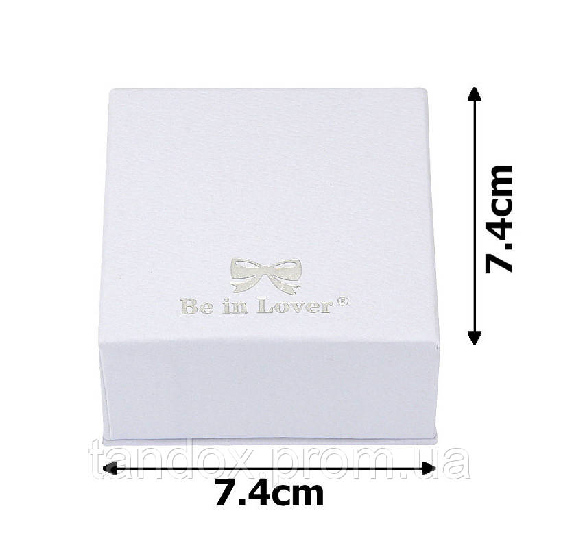 Подарочные коробочки для набора 7,4*7,4 см белые (упаковка 12 шт)
