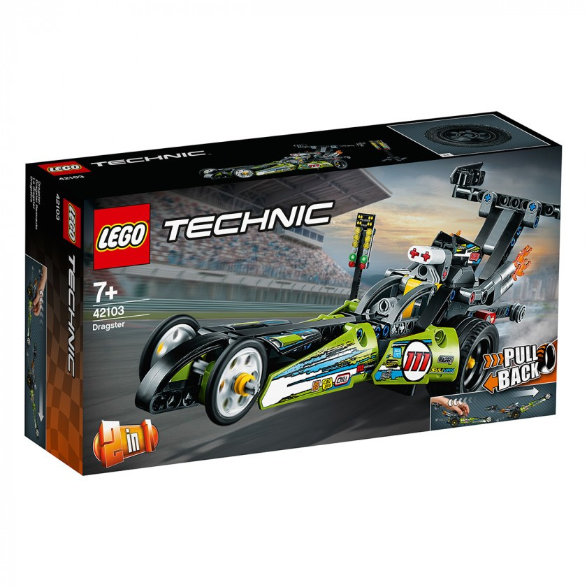 

Конструктор LEGO Technic Драгстер, Разные цвета