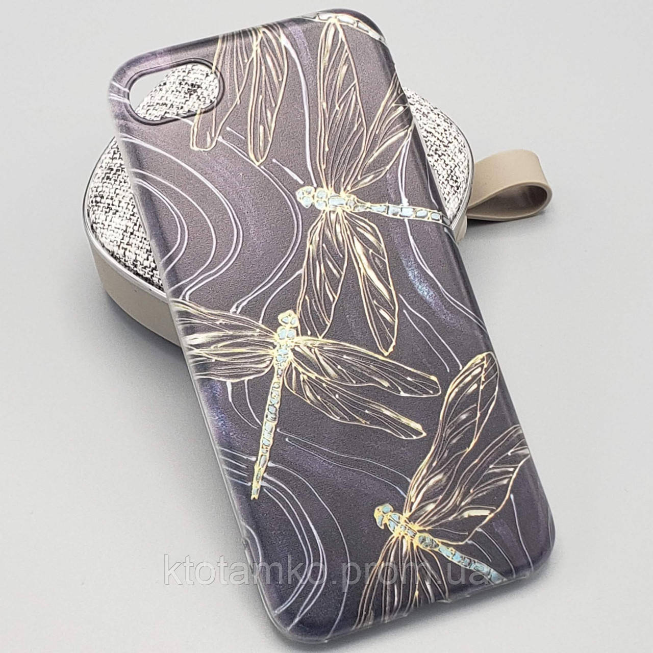 

Дизайнерский чехол для IPHONE 12 DRAGONFLY