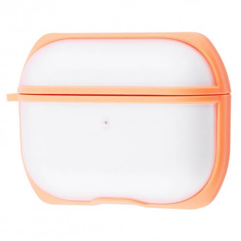 

Пластиковый чехол Wiwu APC001 Orange для AirPods Pro, Оранжевый;прозрачный