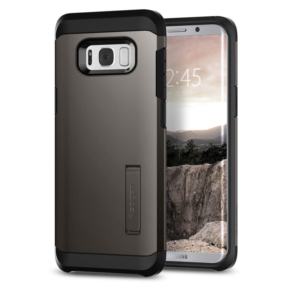 

Чехол Spigen Tough Armor Gunmetal для Samsung Galaxy S8 Plus, Серый;черный