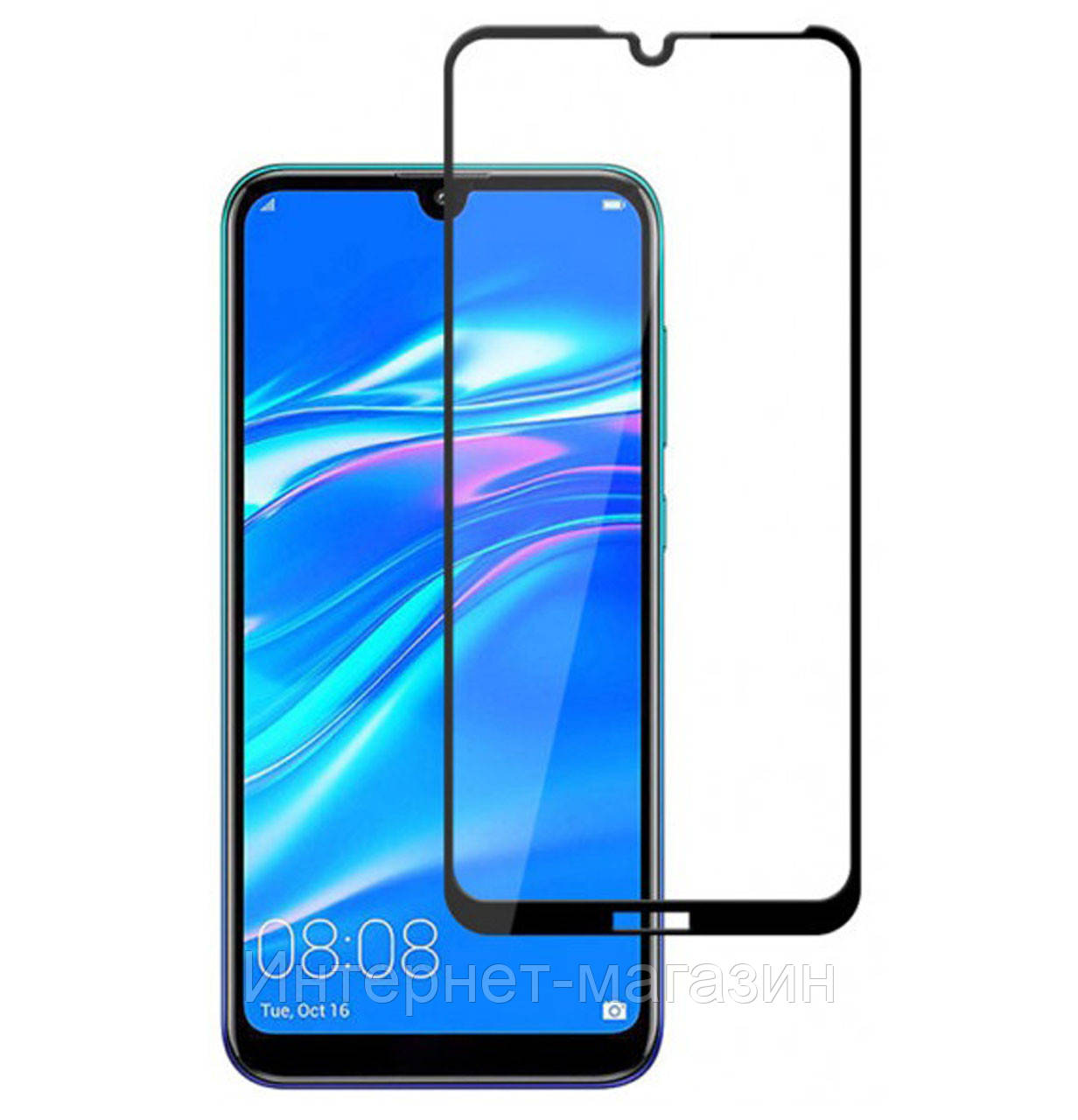 

Защитное стекло 5D Full Glue для Huawei Y7 (2019) / Y7 Prime (2019) Black (Screen Protector 0,3 мм)