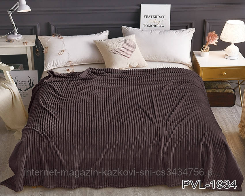 

Плед велсофт (микрофибра) 200х220 ТМ TAG tekstil