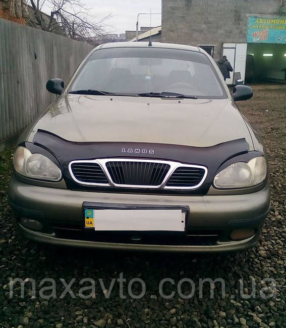 

Мухобойка, дефлектор капота DAEWOO Lanos с 2005 г.в. ( с решеткой радиатора)