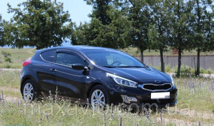 

Ветровики Kia Ceed II Hb 3d 2012-2018 дефлекторы окон