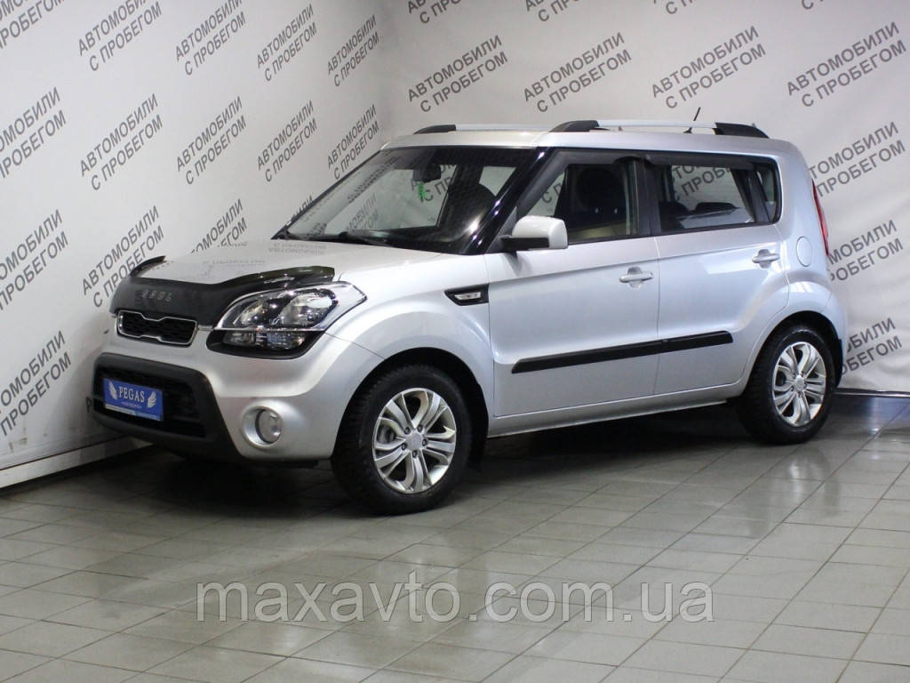 

Мухобойка, дефлектор капота KIA Soul с 2013- г.в.