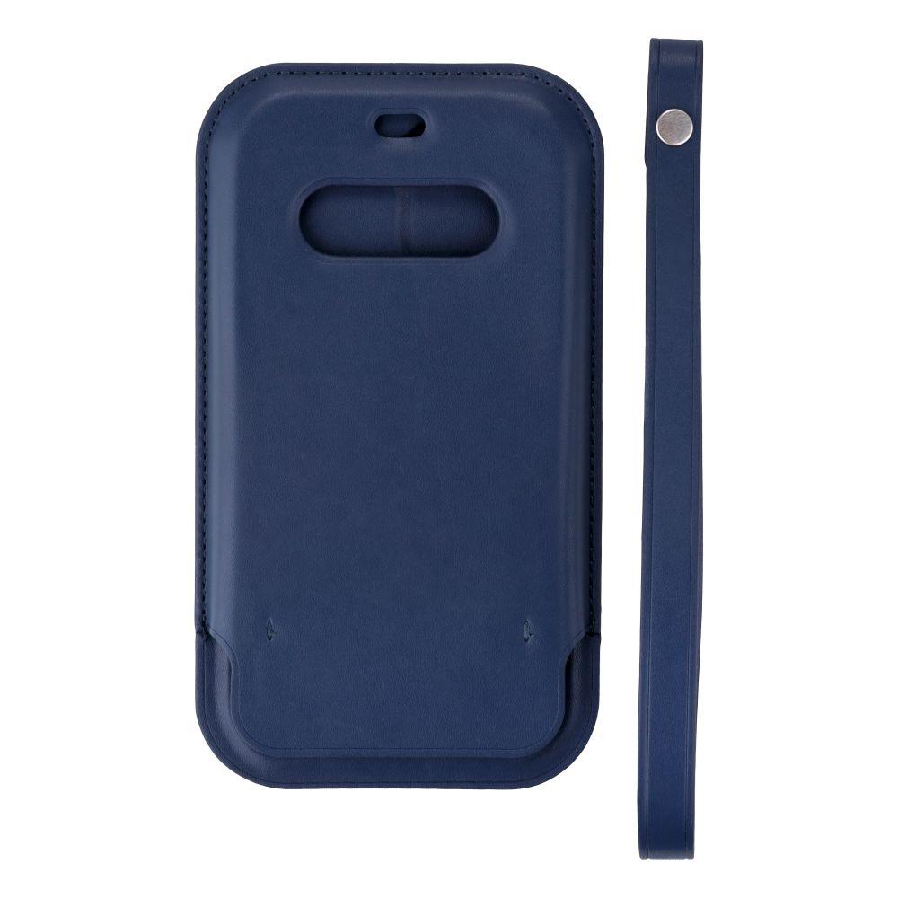 

Чехол MagSafe Leather Sleeve Case Full Size для Iphone 12 Pro Max, Indigo blue|sandle brown|red|dark green|pink citrus|california poppy|black