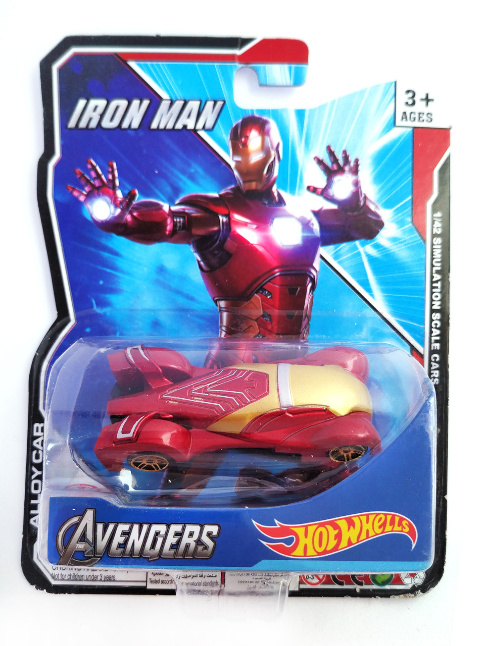 

Машинка Hot Wheels Avengers Iron Man Хот Вилс Мстители Железный человек, Разные цвета