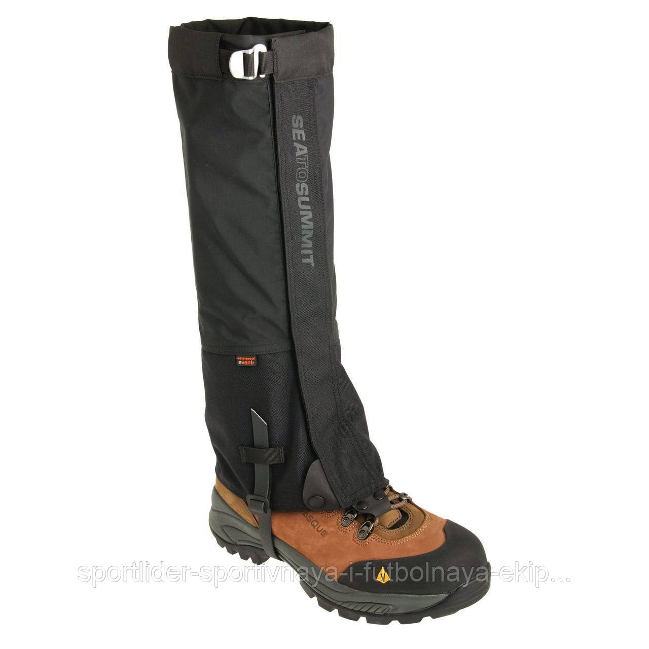 

Бахіли туристичні Sea To Summit Quagmire Canvas Gaiters L Black (STS AHDGL)