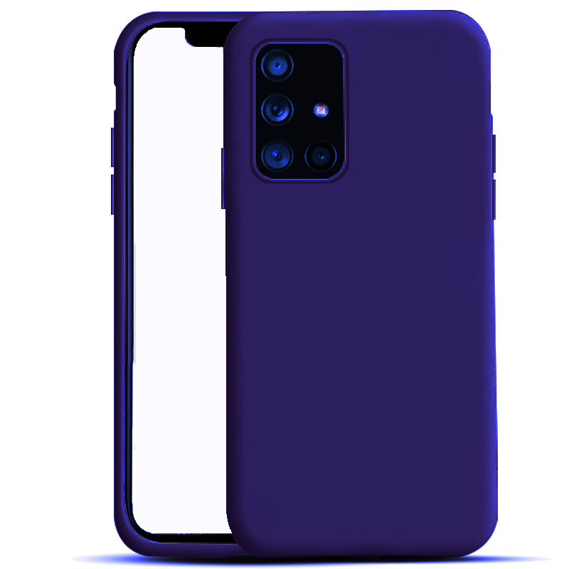 

Чехол Silicone Case для Xiaomi Redmi Note 9 фиолетовый