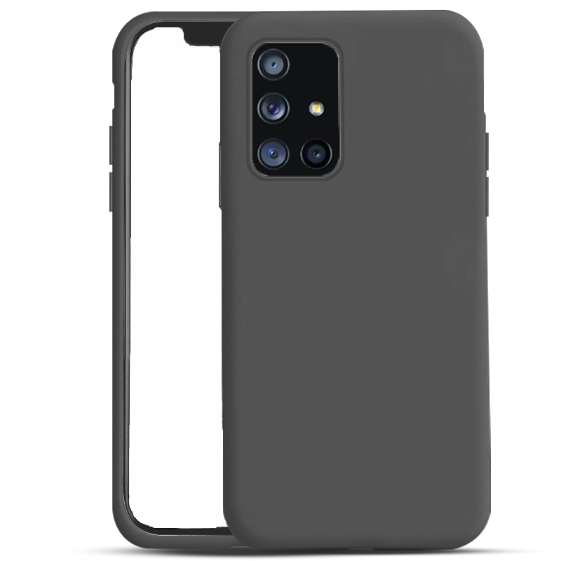 

Чехол Silicone Case для Samsung A41 серый