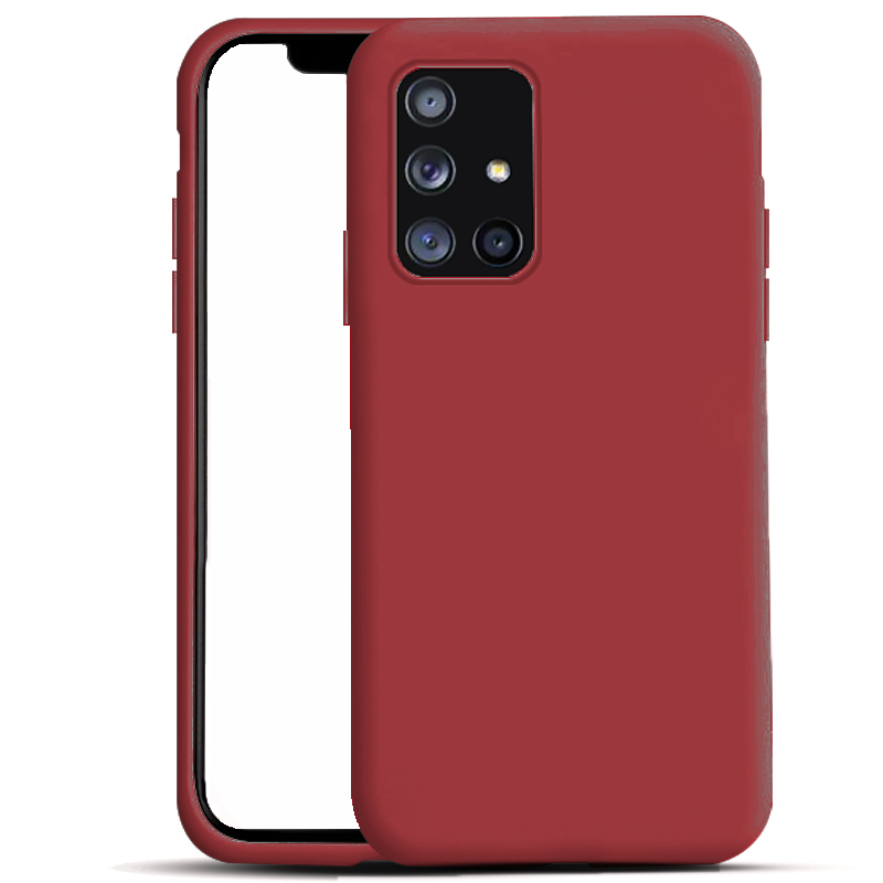 

Чехол Silicone Case для Xiaomi Redmi 8A темно-красный