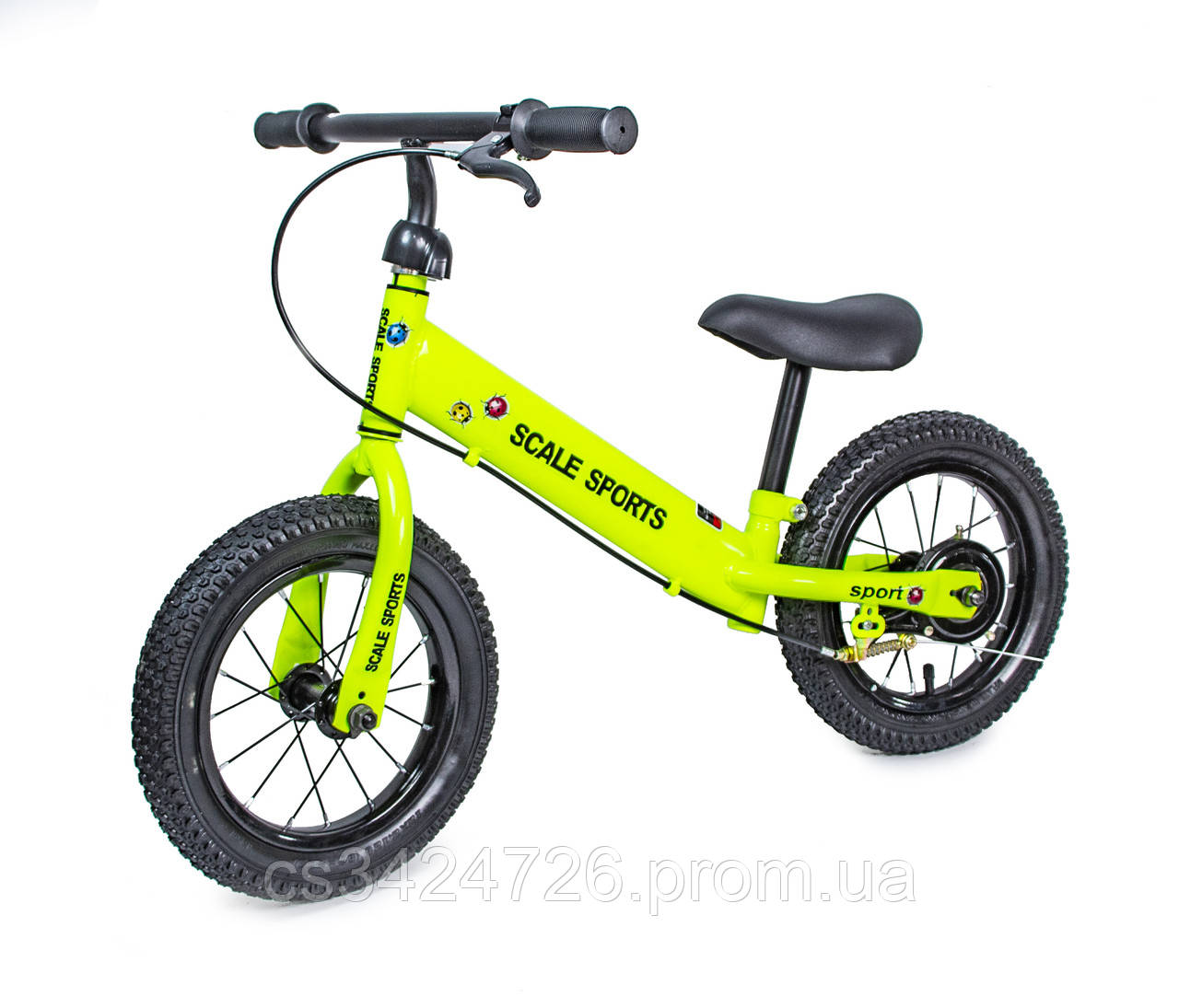 

Велобег с надувными колёсами Scale Sports Green (275747202), Зеленый