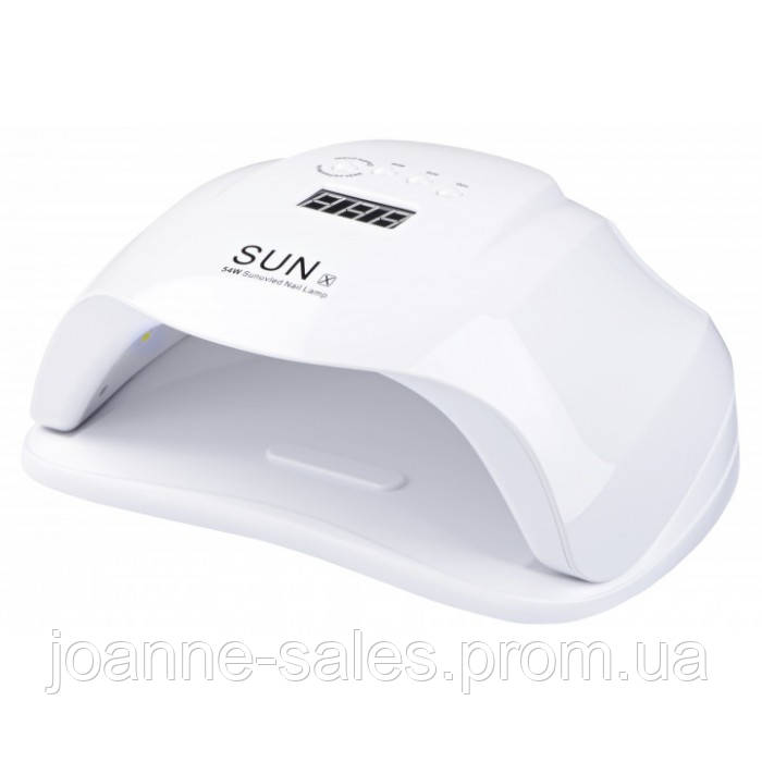 

LED UV лед уф лампа SUN X 54вт для наращивания ногтей, гель лак Белая