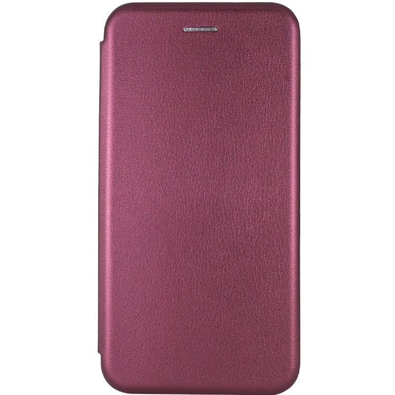 

Кожаный чехол (книжка) Classy для Xiaomi Redmi 9 Бордовый