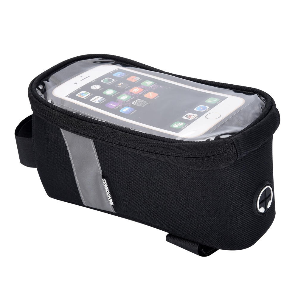 

Сумка велосипедна під смартфон Sahoo Classic 122001 1L Чорний 6920636790974