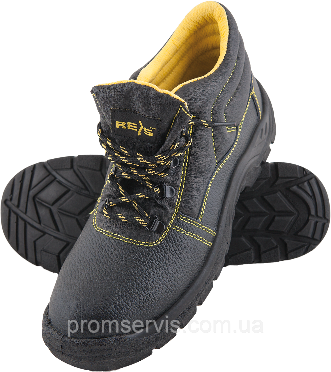 

Ботинки рабочие кожаные REIS ( Польша ) 47, Черный