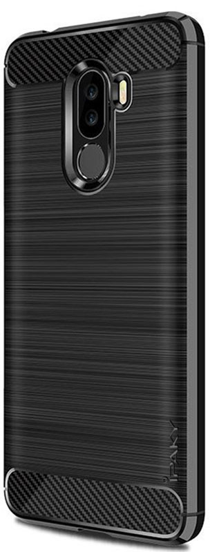 

Чехол-накладка Ipaky Slim Anti-fingerprint TPU Case Xiaomi Pocophone F1 Black #I/S, Черный